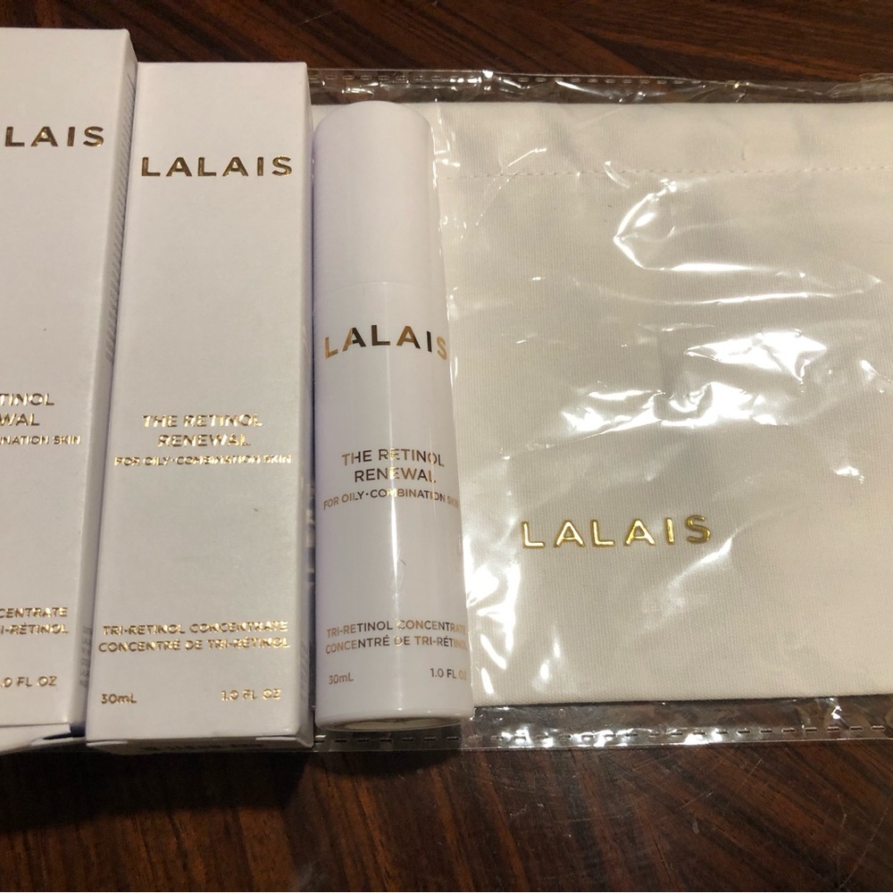 LALAIS The Retinol Renewal Serum - White & Gold Packaging